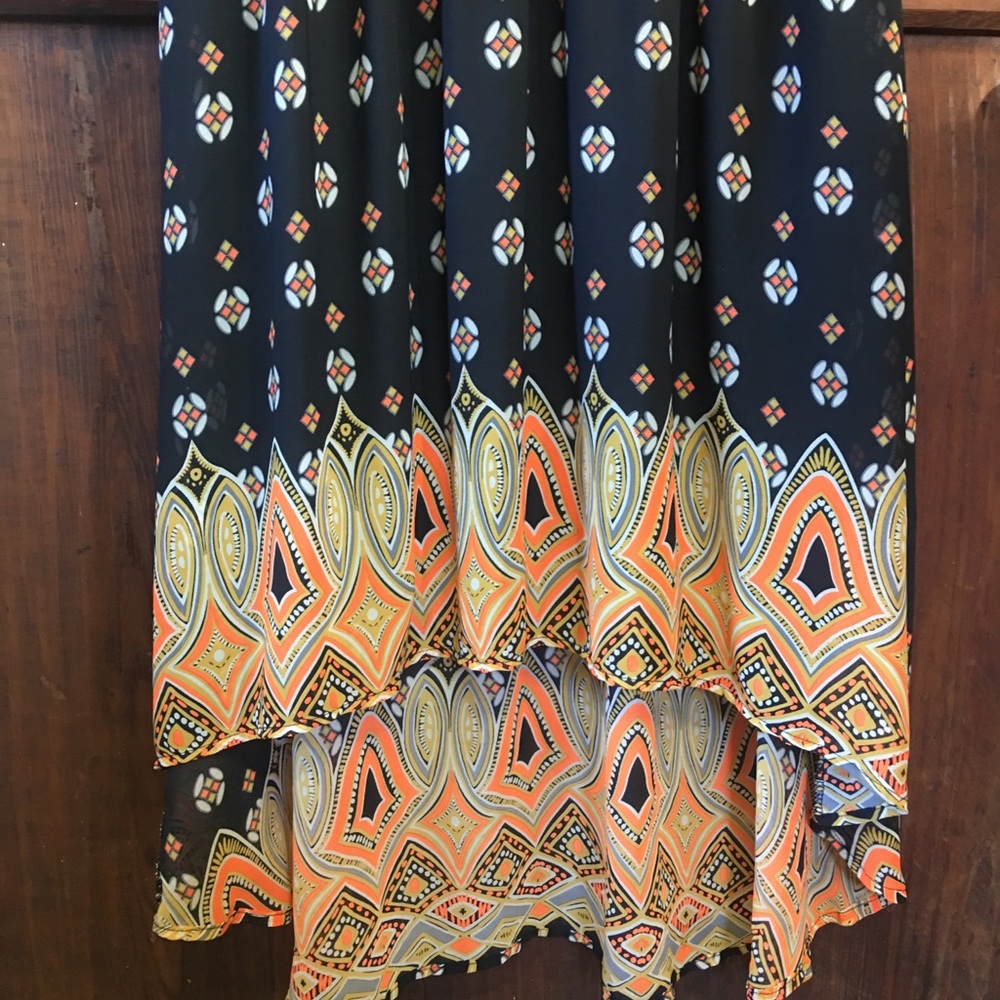 XL Sheer Flowy Dress